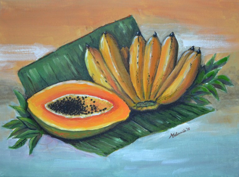 Acrylic on Canvas (13" x 17")